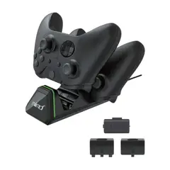 GENERICO - Base cargador Mando de Xbox Series X/S/Xbox One + 02 Batería Recargable