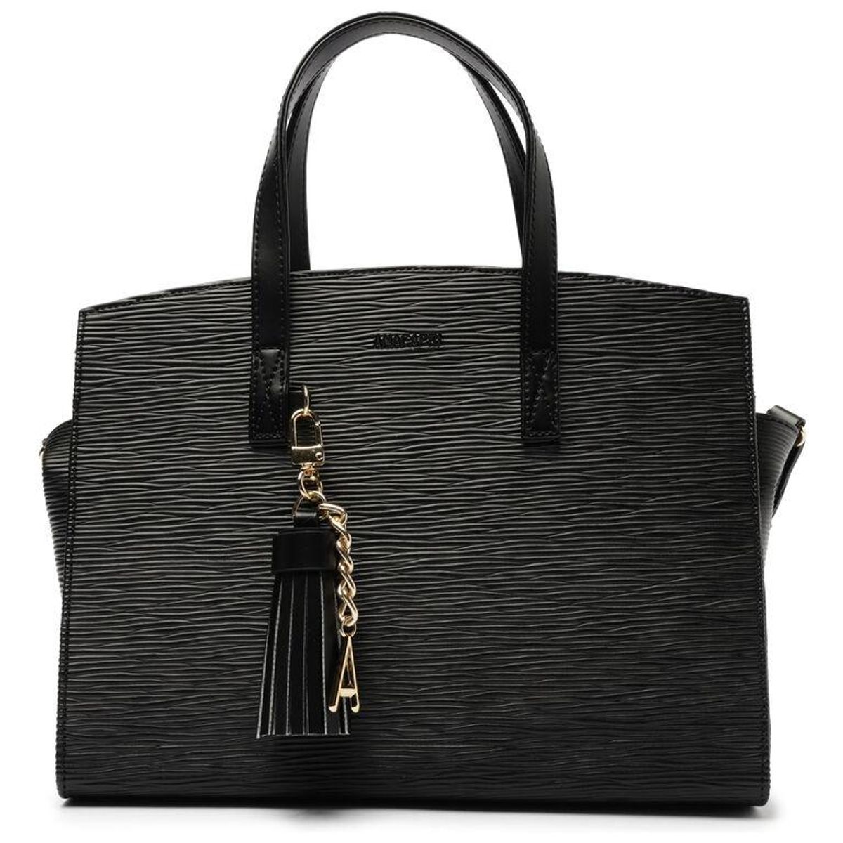 ANACAPRI - Cartera - Dos Asas Mediana - Anacapri - Negro