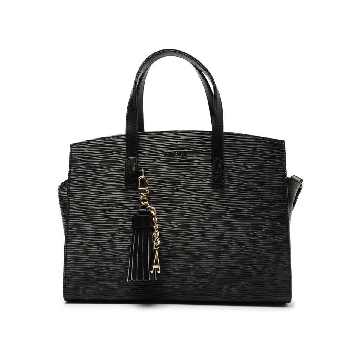 ANACAPRI - Cartera - Dos Asas Mediana - Anacapri - Negro