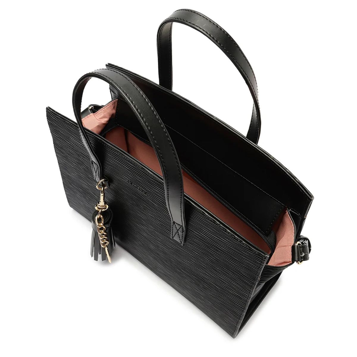 ANACAPRI - Cartera - Dos Asas Mediana - Anacapri - Negro