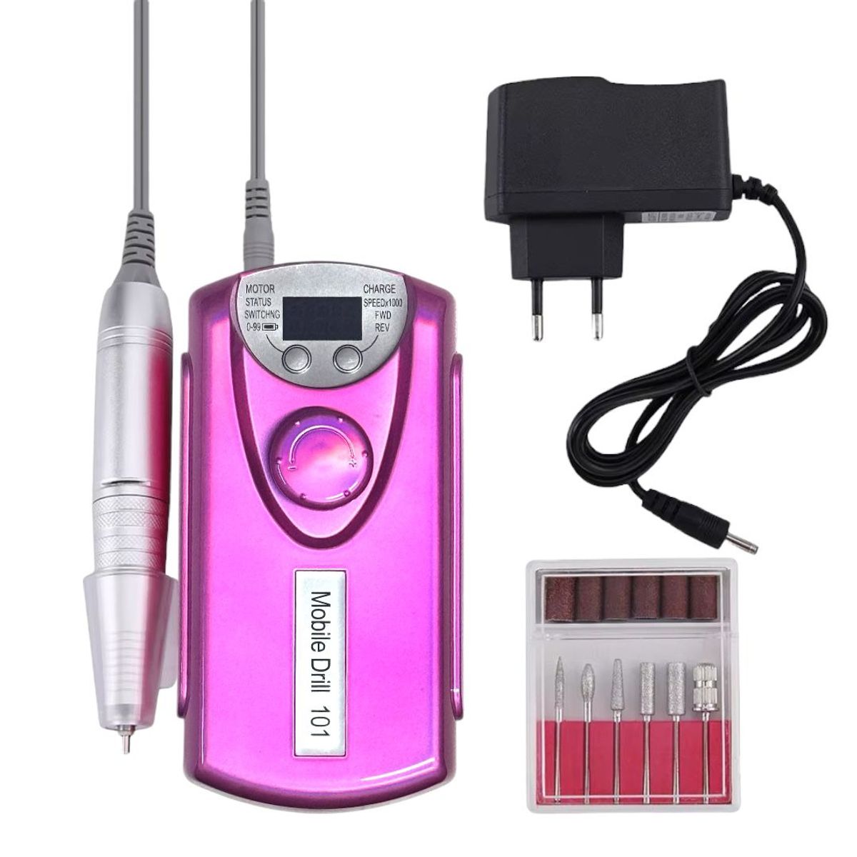 GENERICO - Torno Inalambrico Nail Drill Nº 101