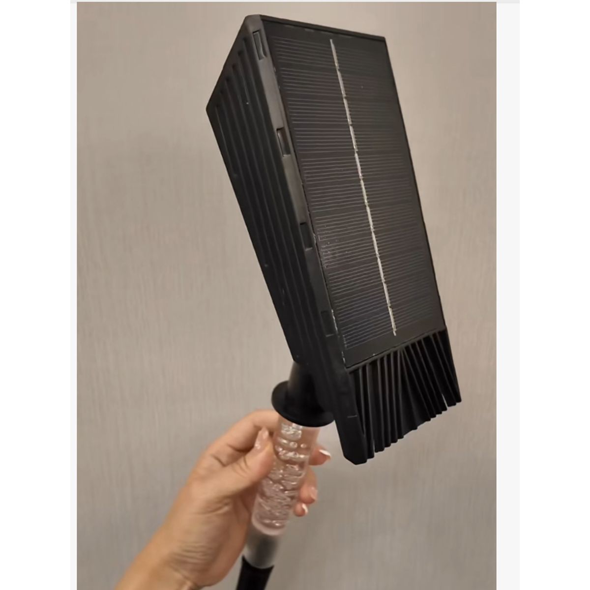 GENERICO - Farol Solar Exterior Lámparas Led C Zoom Jardínparedtierra