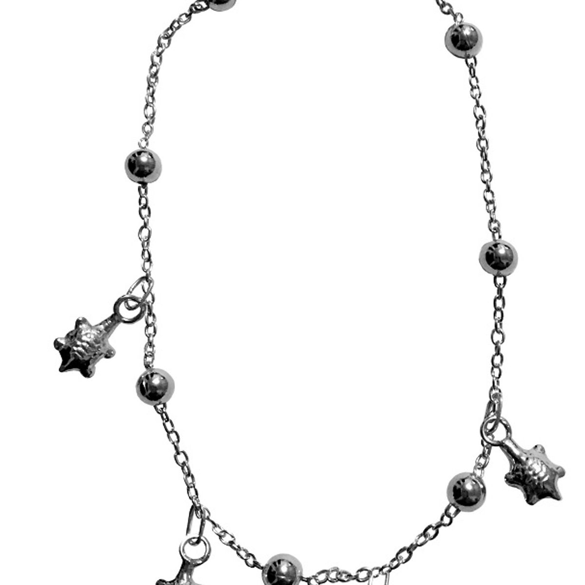 TAETHAI - Pulsera de plata 925 dijes tortugas