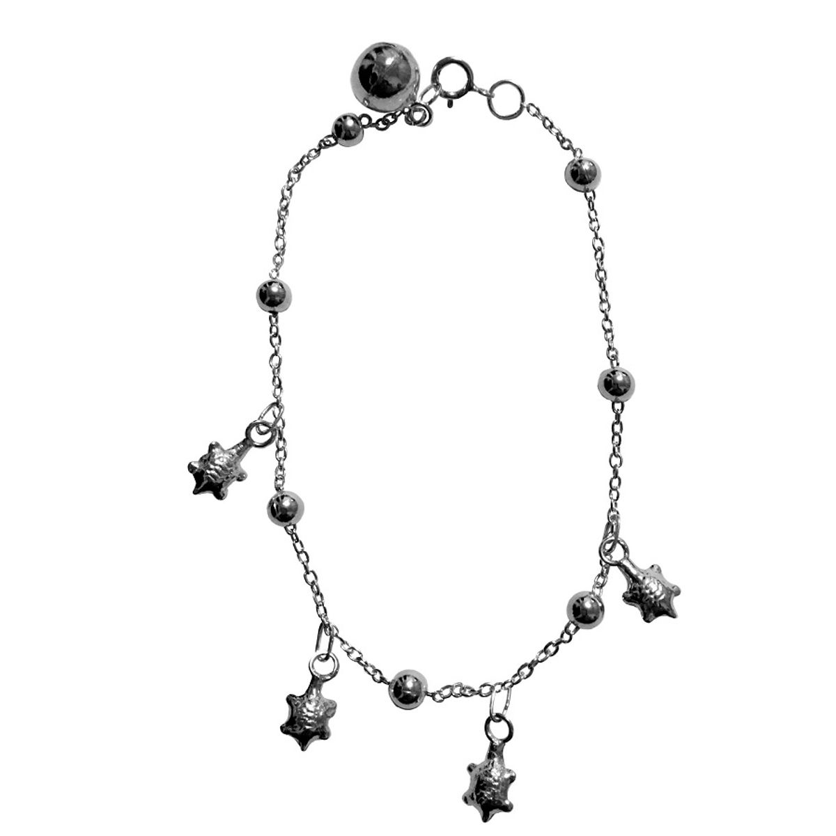 TAETHAI - Pulsera de plata 925 dijes tortugas