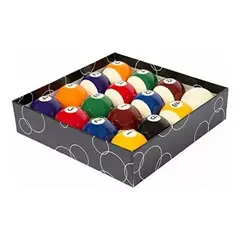 KINDA NICE - Bolas De Pool 2 1/4 (57mm) Juego Completo 16 Bolas