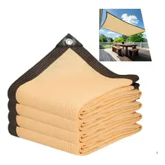 KUANGYE - Lona De Malla De Sombra Red Bloqu 4x5m Tasa De Sombreado 90%