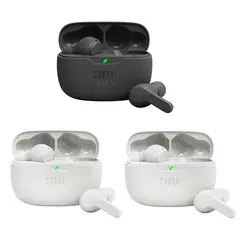 JBL - Set 3 Audífonos Bluetooth WAVE BEAM 2Negro+1Blanco
