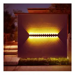 GENERICO - Farol Solar Exterior Lámpara Paredjardíncaminosestaca