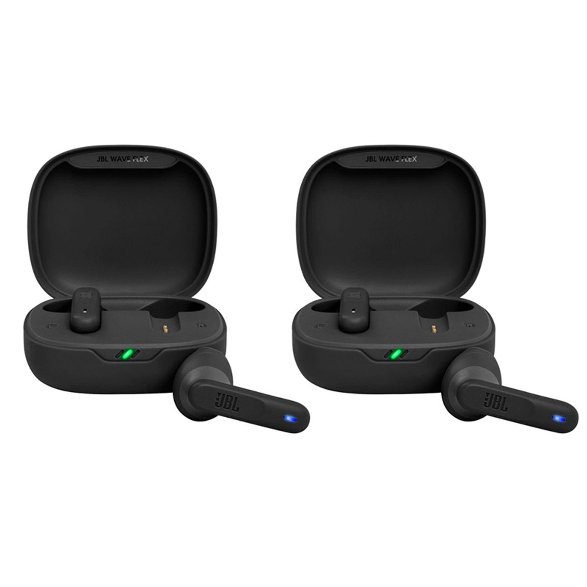 JBL - Set 2 Audífonos JBL Wave Flex De Bluetooth-Negro