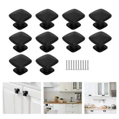 KINDA NICE - Tirador De Puerta De Armario De Aleación De Aluminio 10 Piez