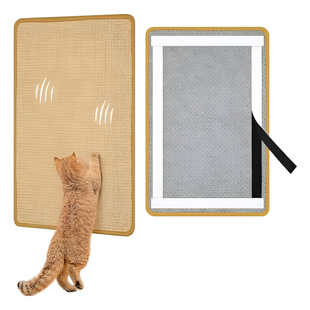 GENERICO - Rascadores Para Gatoz 40x60cm De Sisal Natural Para Muebles
