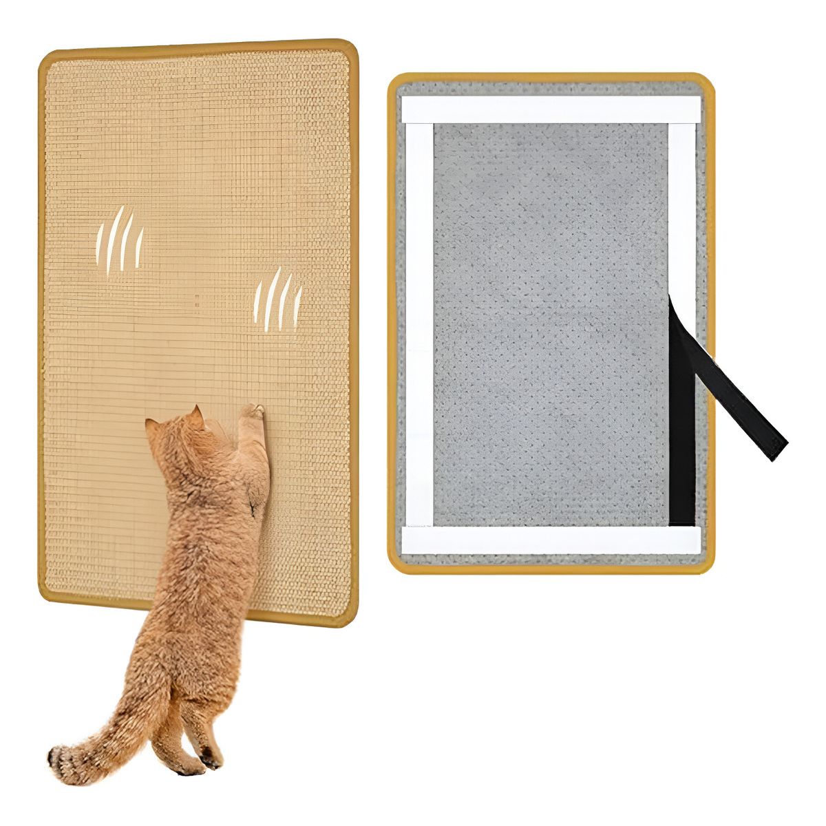 GENERICO - Rascadores Para Gatoz 40x60cm De Sisal Natural Para Muebles