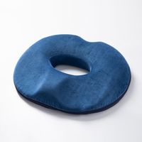 Cojín Antiescaras Picarón Ortopédico Asiento Memoria - Azul