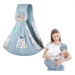 GENERICO - Canguru Para Bebê Envoltório Ergonômico Para Bebê Cielo Azul