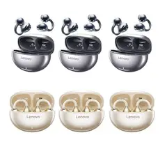 LENOVO - Set 6 Audífonos TA140 Tws Auriculares Bluetooth 54-Negro y Blanco