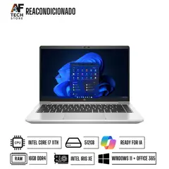 HP - Notebook Probook 440 G8 I7 Performance (Win11 - Office365) Reacondicionado