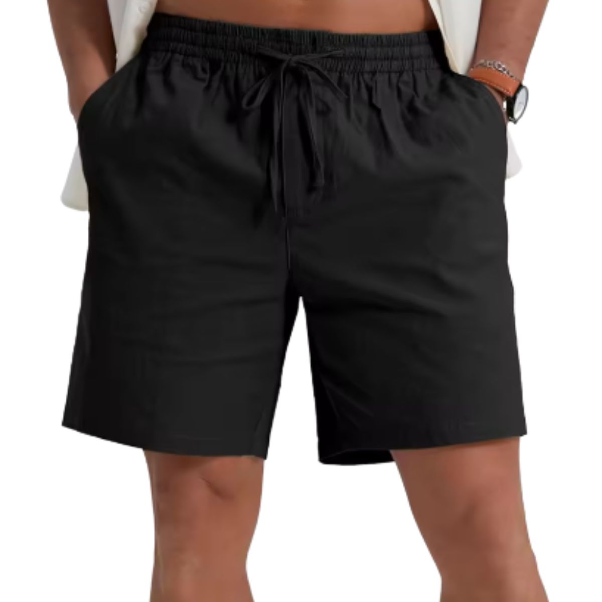 LOOK SHOP - Short Hombre Lino. Pantalón Corto. Fashion Excelente Calidad 926