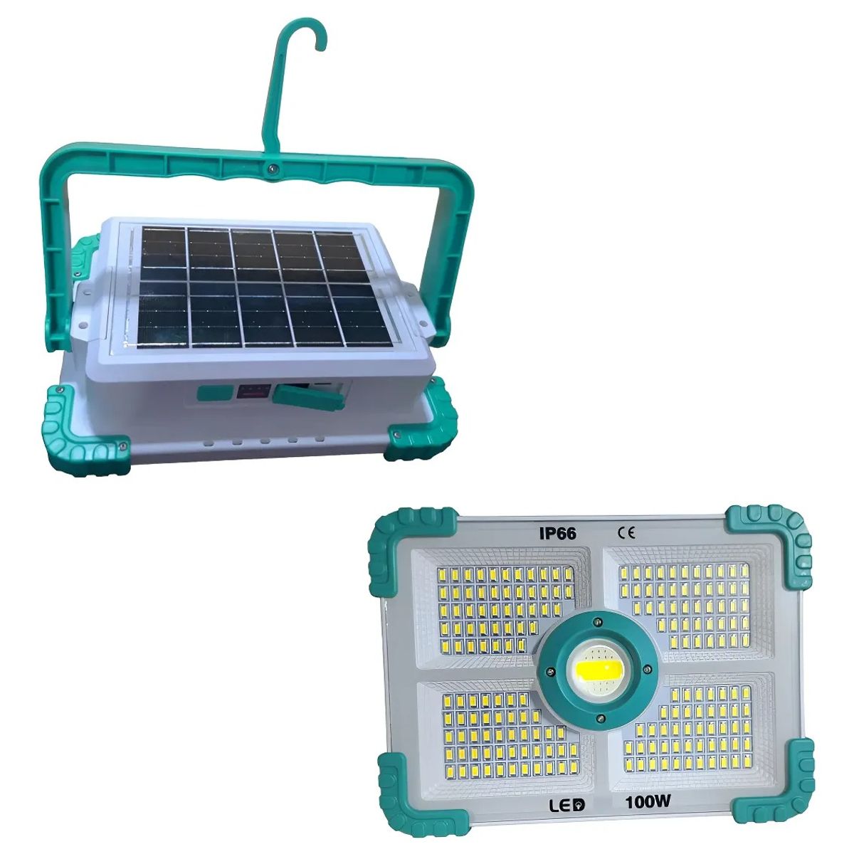 GENERICO - Reflector Lampara Solar Portátil Recargable