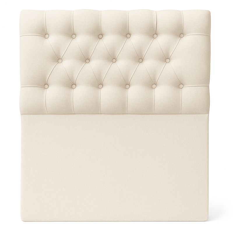 GENERICO - Cama Plaza y Media Crudo Top Quality + Colchon Mery Desing