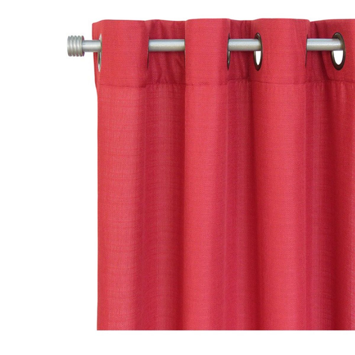 ILLUSIONS - Set De Cortinas Mónaco De 8 Piezas 140x220cm Marca Idetex Terracota