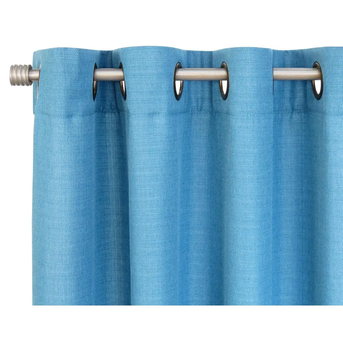 ILLUSIONS - Set De Cortinas Mónaco De 8 Piezas 140x220cm Marca Idetex Turchese