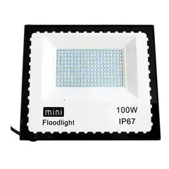 GENERICO - Mini Reflector Led Para Exteriores Impermeable 100w