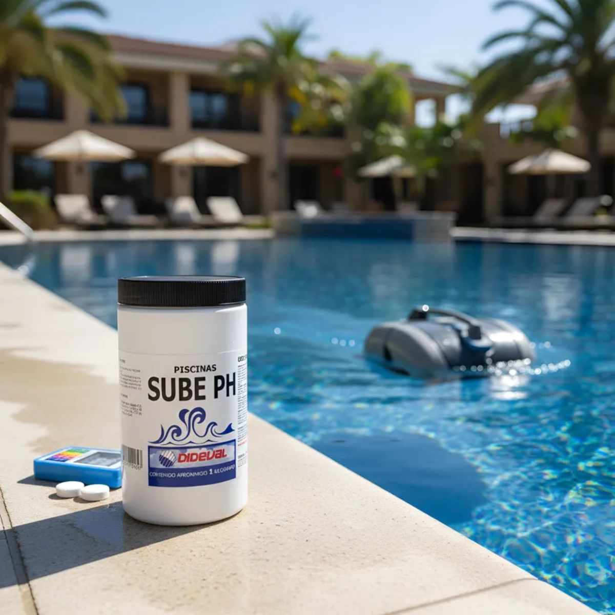 DIDEVAL - Sube pH Para Piscina 1 Kg Dideval