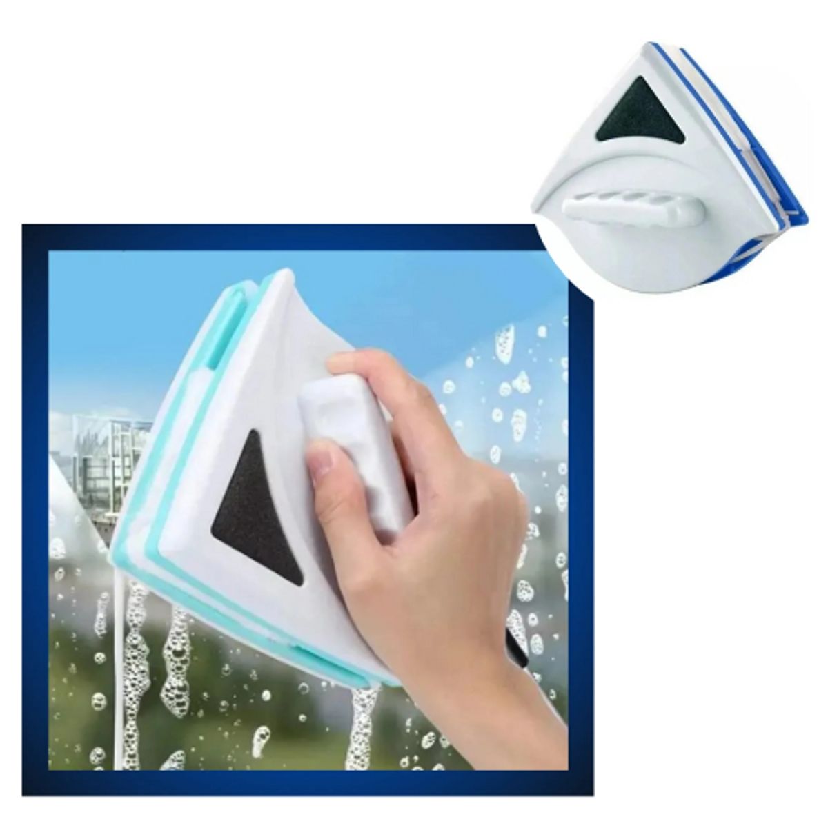 MOVI - Limpia Vidrios Magnético Triangular
