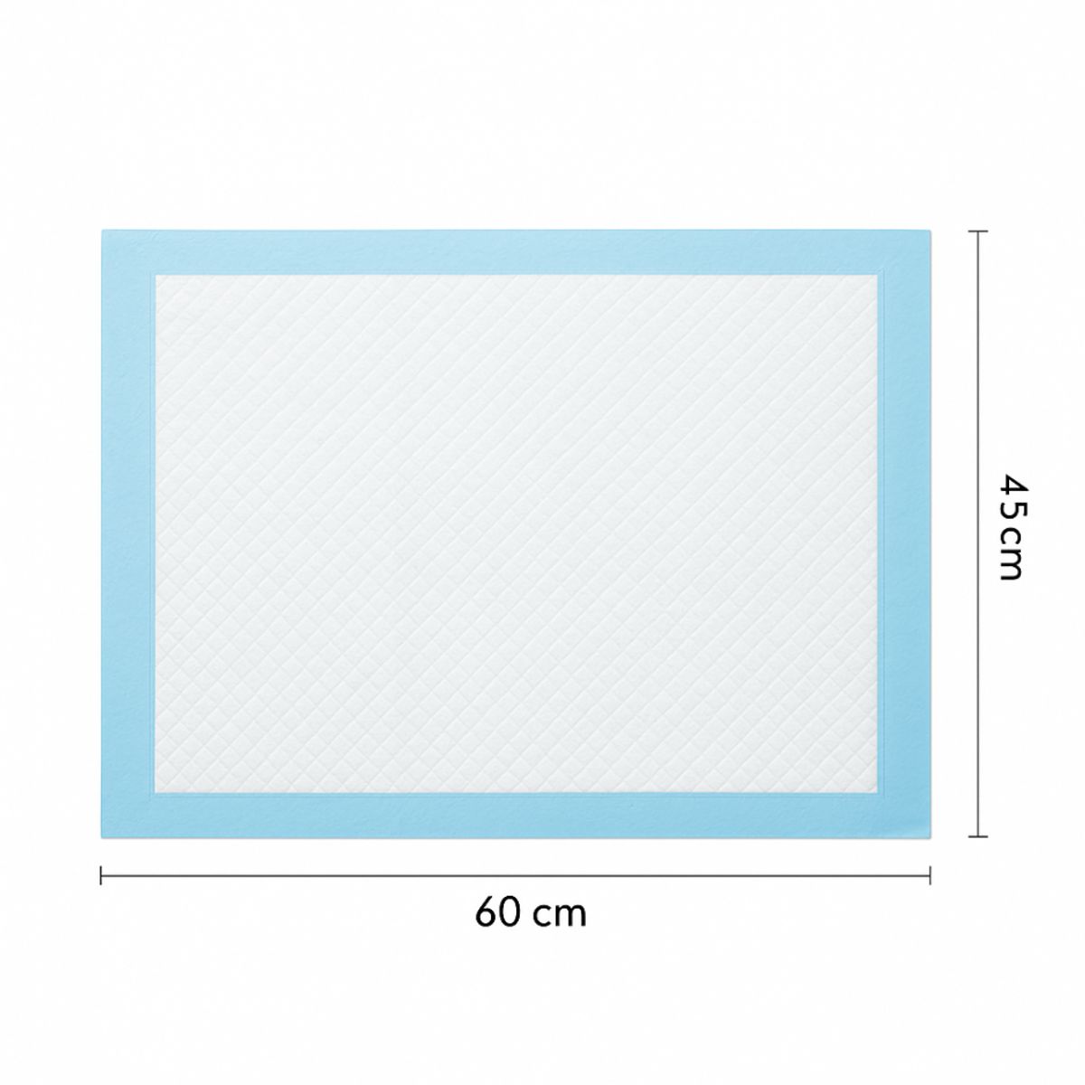 GENERICO - 50 Pañales Sabanillas Entrenamiento Absorbentes Mascota Perros 60x45 cm