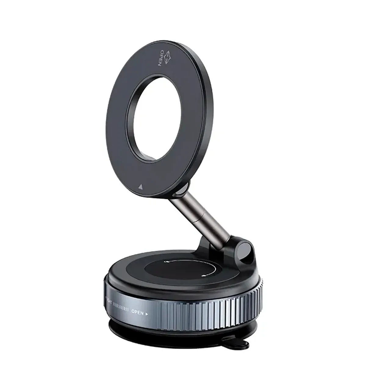 Base Celular Magnética Con Ventosa Ultra Fuerte Para Auto Color Negro, marca GENERICO - Foto 2