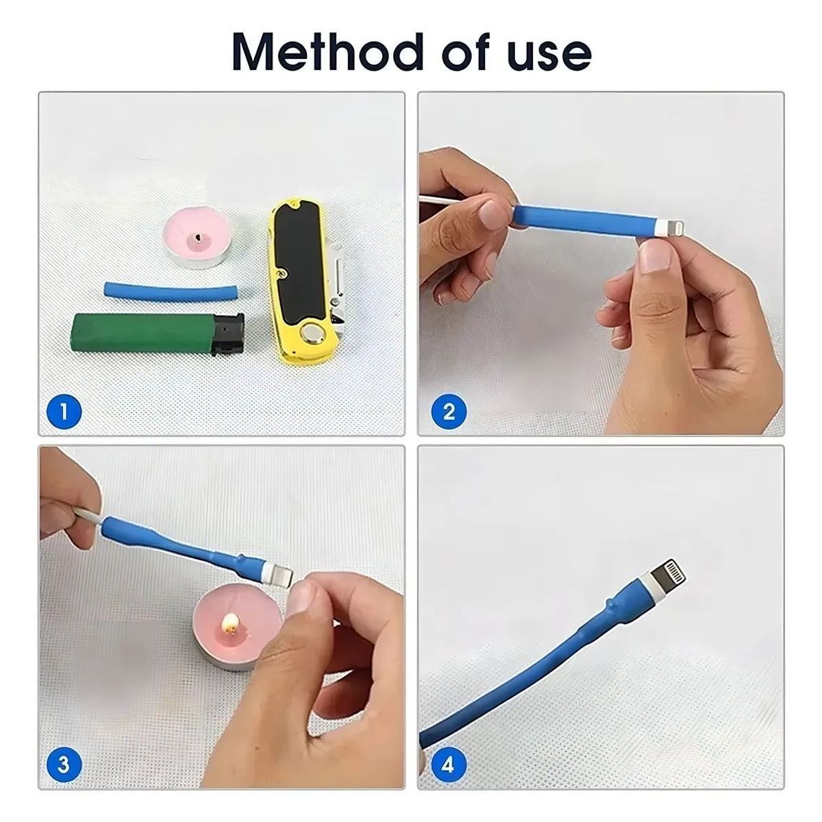 SHOP EHOME BAG - Set 560 Tubos Termoretractil Aislante Union Termoencogible