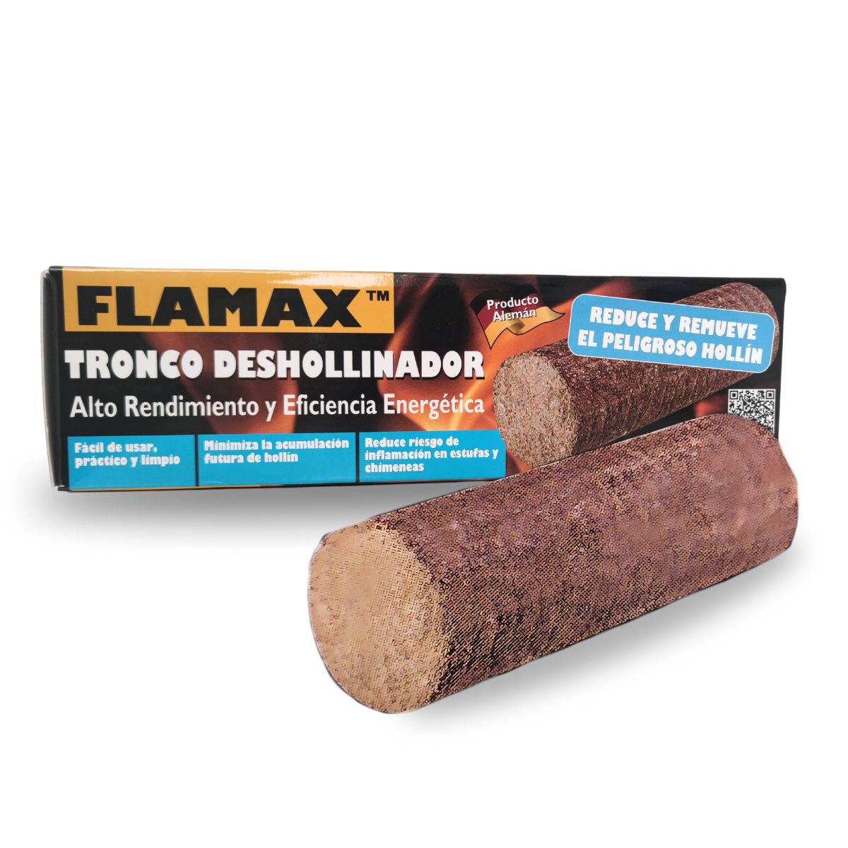 FLAMAX - Tronco Deshollinador Flamax Estufas y Chimeneas