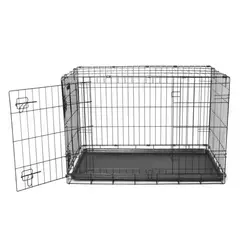 GENERICO - Jaula plegable transportadora para mascotas roedores perros gatos