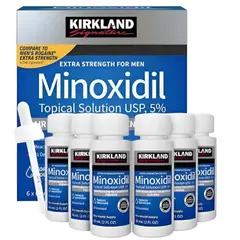 KIRKLAND - Minoxidil Caja 6 Unds Crecimiento Cabello Ups 5%