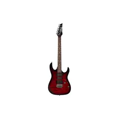 GENERICO - Guitarra eléctrica Ibanez GRX70QA TRB Transparent red burst