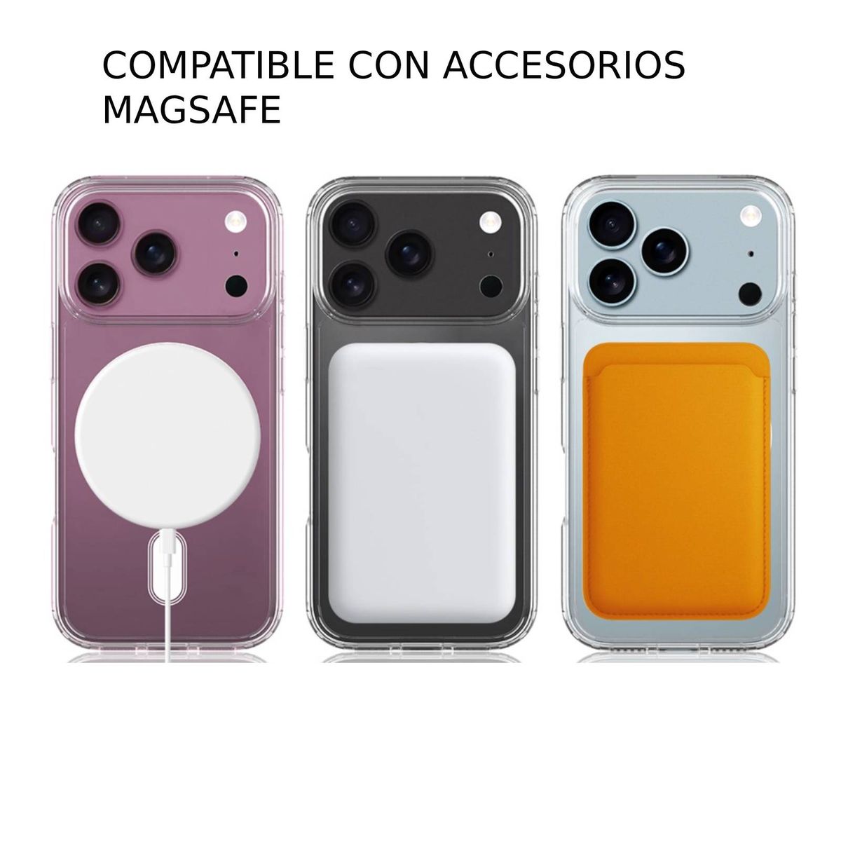 GENERICO - Carcasa Funda Magnetica Para iPhone 17 Pro Max Magsafe