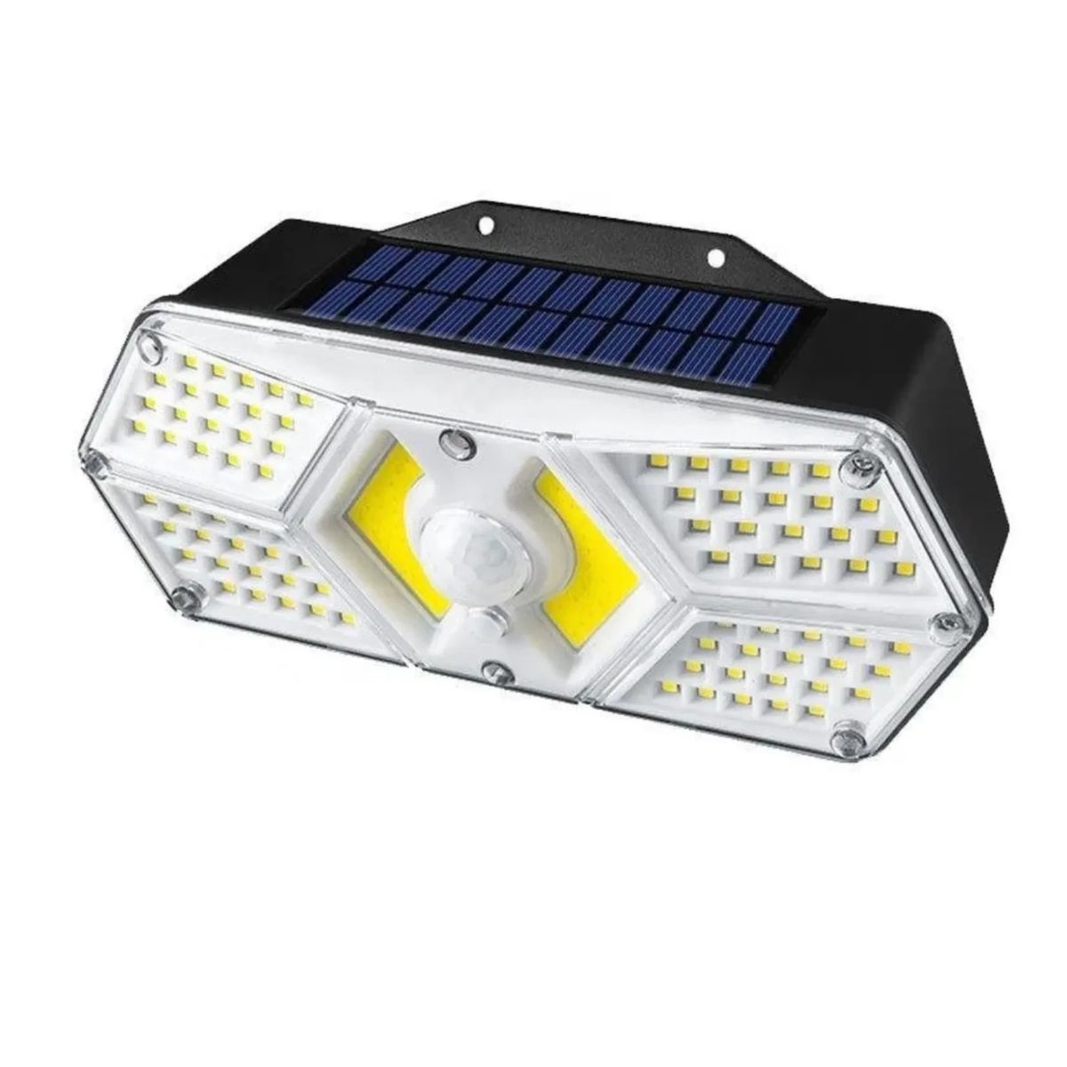 GENERICO - Foco Solar De Seguridad Con Sensor De Movimiento