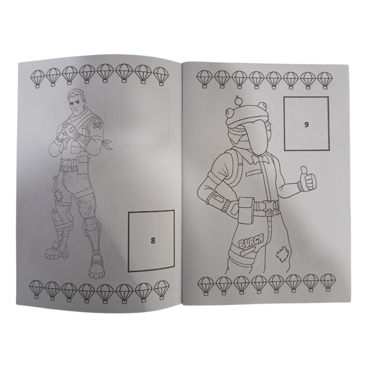 GENERICO - Libro para pintar Fortnite con stickers