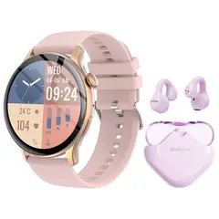 LENOVO - Toumi Watch GT-H5 Amoled y XT61 De Audífonos tws-Rosa