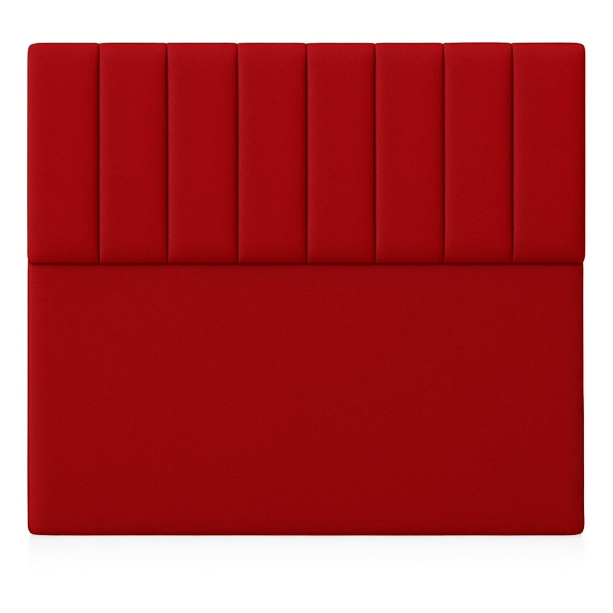 GENERICO - Respaldo De Cama 1.5 Plazas Turín Rojo Lino