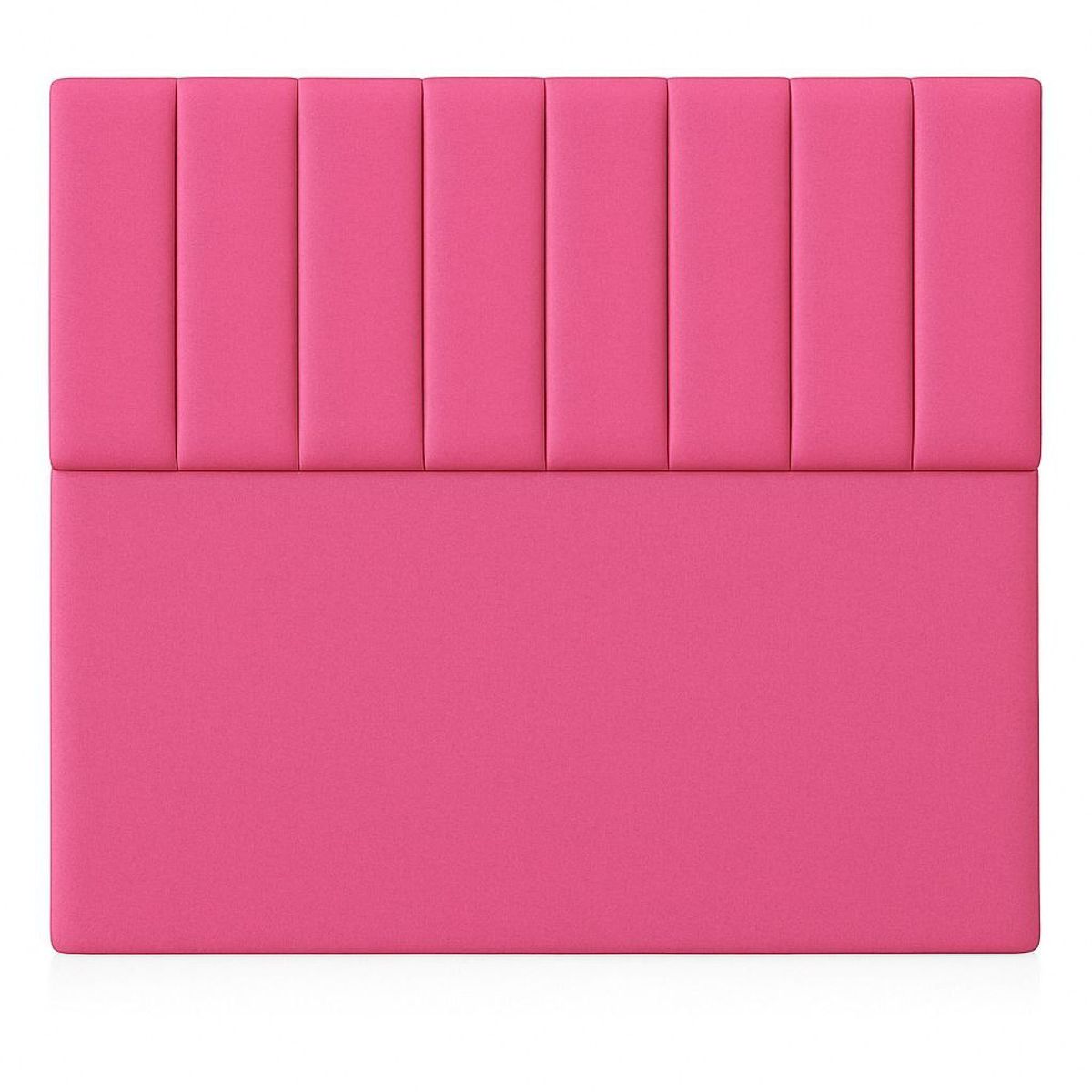 GENERICO - Respaldo De Cama 1.5 Plazas Turín Rosado Lino