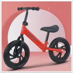 GENERICO - BICICLETA PARA NIÑOS DE EQUILIBRIO SIN PEDAL RIN 12 COLOR ROJO MP