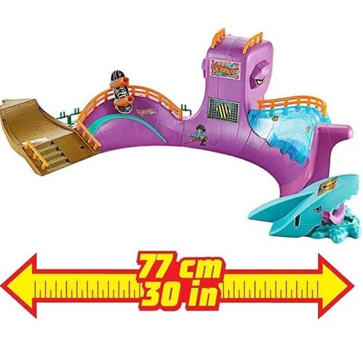 HOT WHEELS - Juguete Pista Hot Wheels skate Octopark Tony Hawk