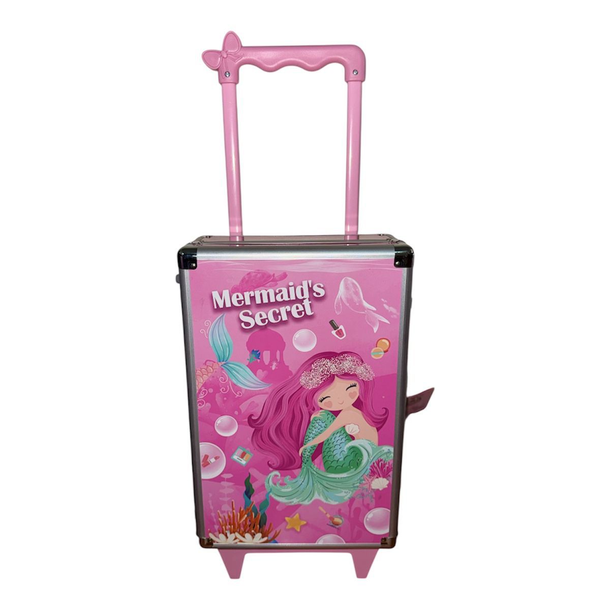 GENERICO - Maleta De maquillajes Con Rueda Infantil Para Niñas Sirena