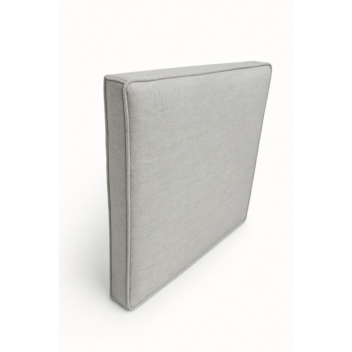 GENERICO - Respaldo Enfundado\Lavable Arrezo Gris Claro– 2 Plazas