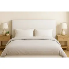 GENERICO - Respaldo Enfundado\Lavable Arrezo Crudo– 2 Plazas