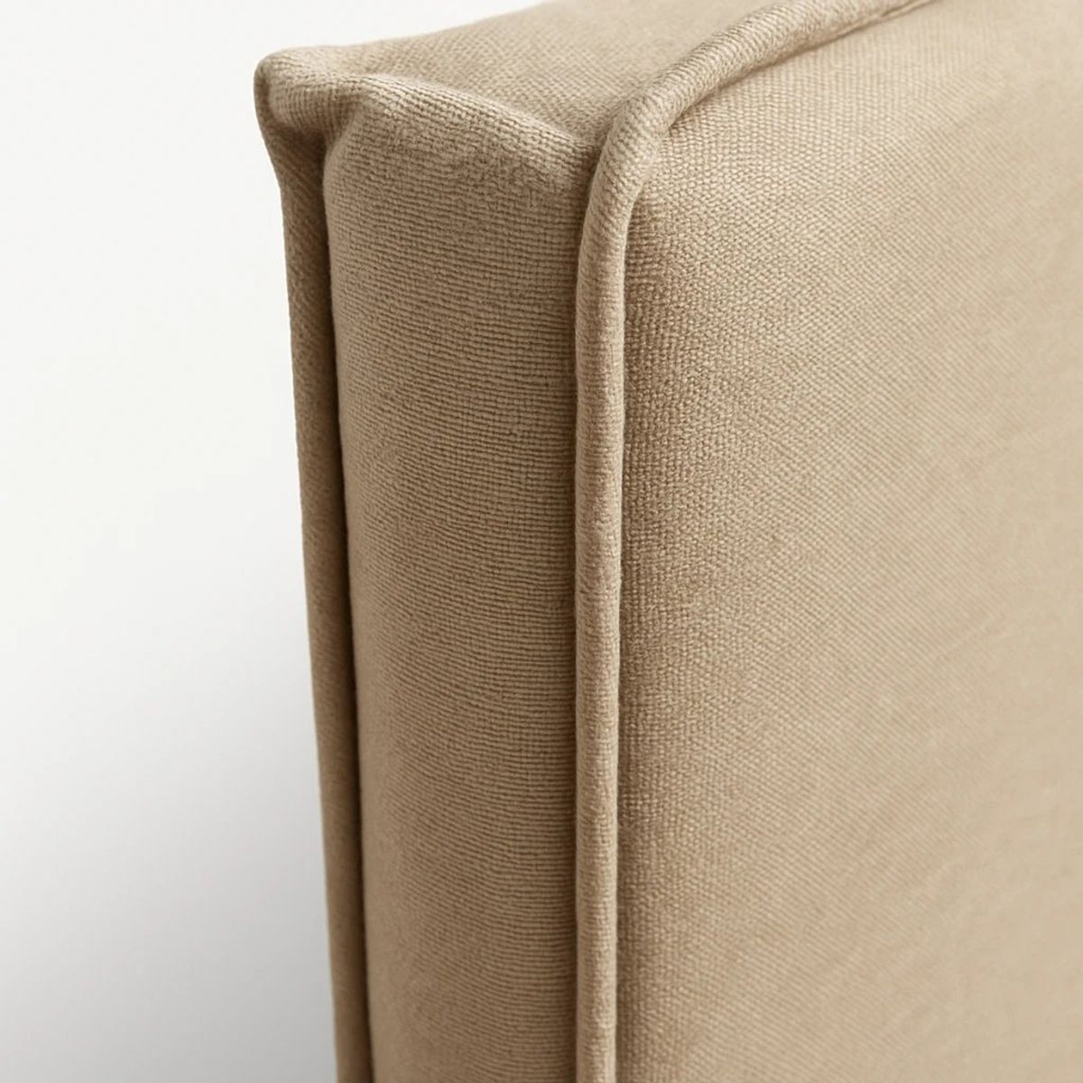 GENERICO - Respaldo Enfundado\Lavable Arrezo Beige– 2 Plazas