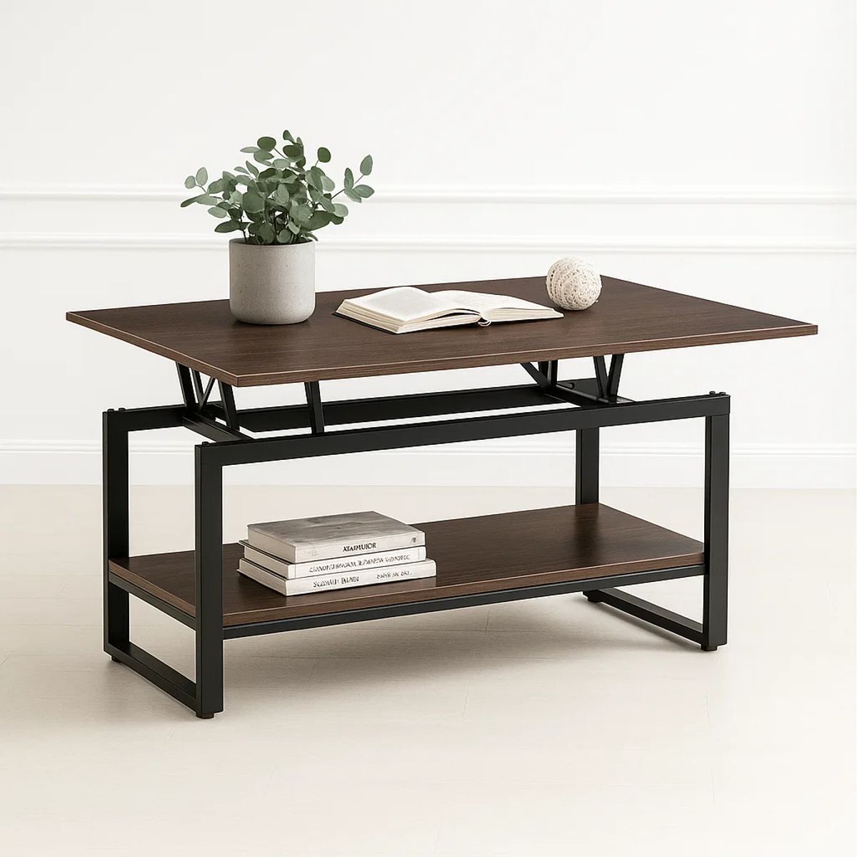 KLIK - Mesa de Centro Sombra Expandible - Walnut