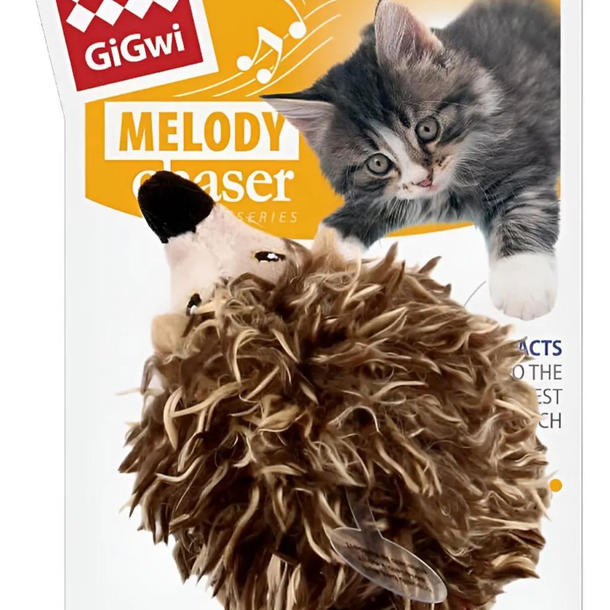 GIGWI - Juguete Interactivo Para Mascotas Gatos Melody Chaser Gigwi - Marron