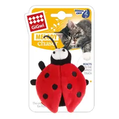 GIGWI - Juguete Interactivo Para Mascotas Gatos Melody Chaser - Rojo